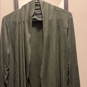 Cardigan/ blazer green never been used